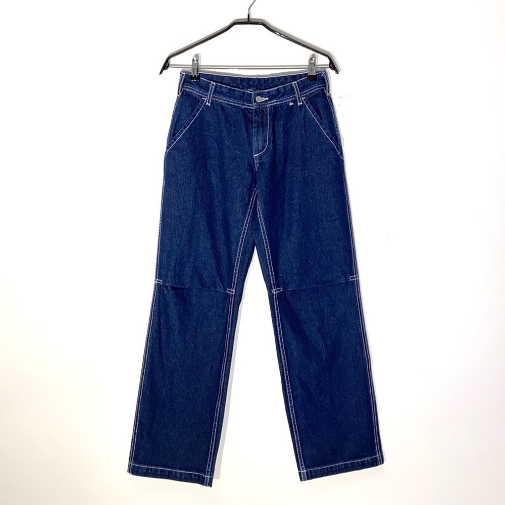 Brandy Melville J Galt Straight Leg Dark Jeans